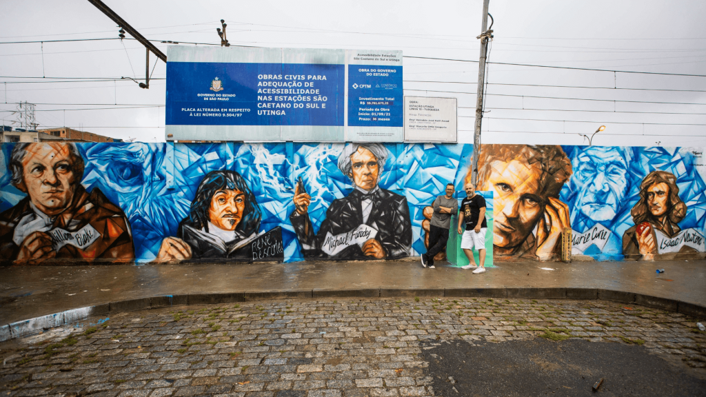McFlu apoia mostra de arte urbana em estação de Santo André